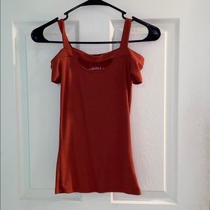 Off the shoulder shirt